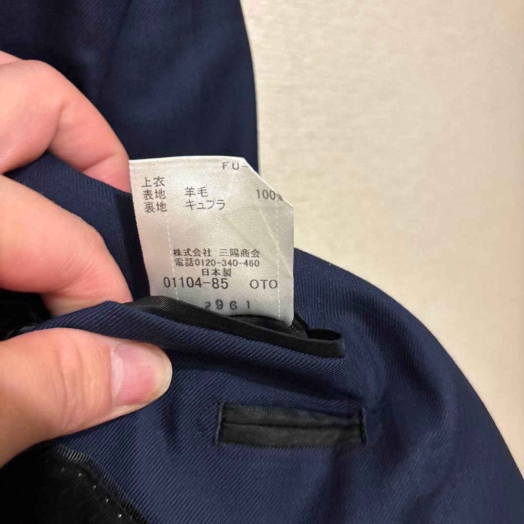 バーバリークレストブリッジ　シャドーチェック　スーツ