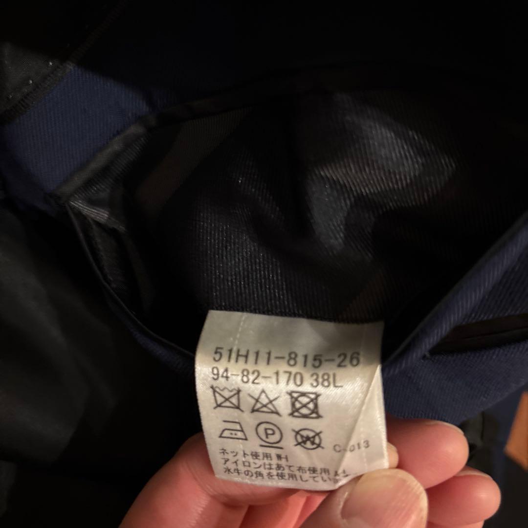 バーバリークレストブリッジ　シャドーチェック　スーツ