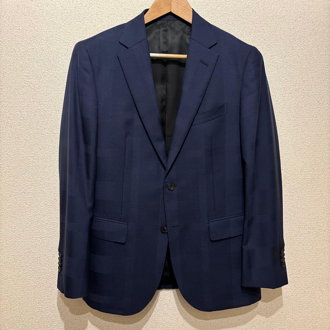 バーバリークレストブリッジ　シャドーチェック　スーツ