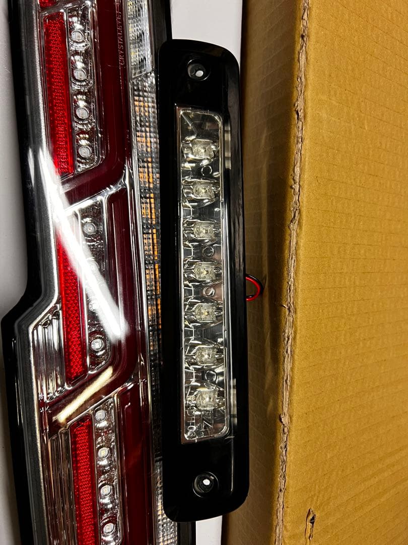 ハイゼットカーゴ クリスタルアイ ファイバーLEDテール ＆ライツ ハイマウント