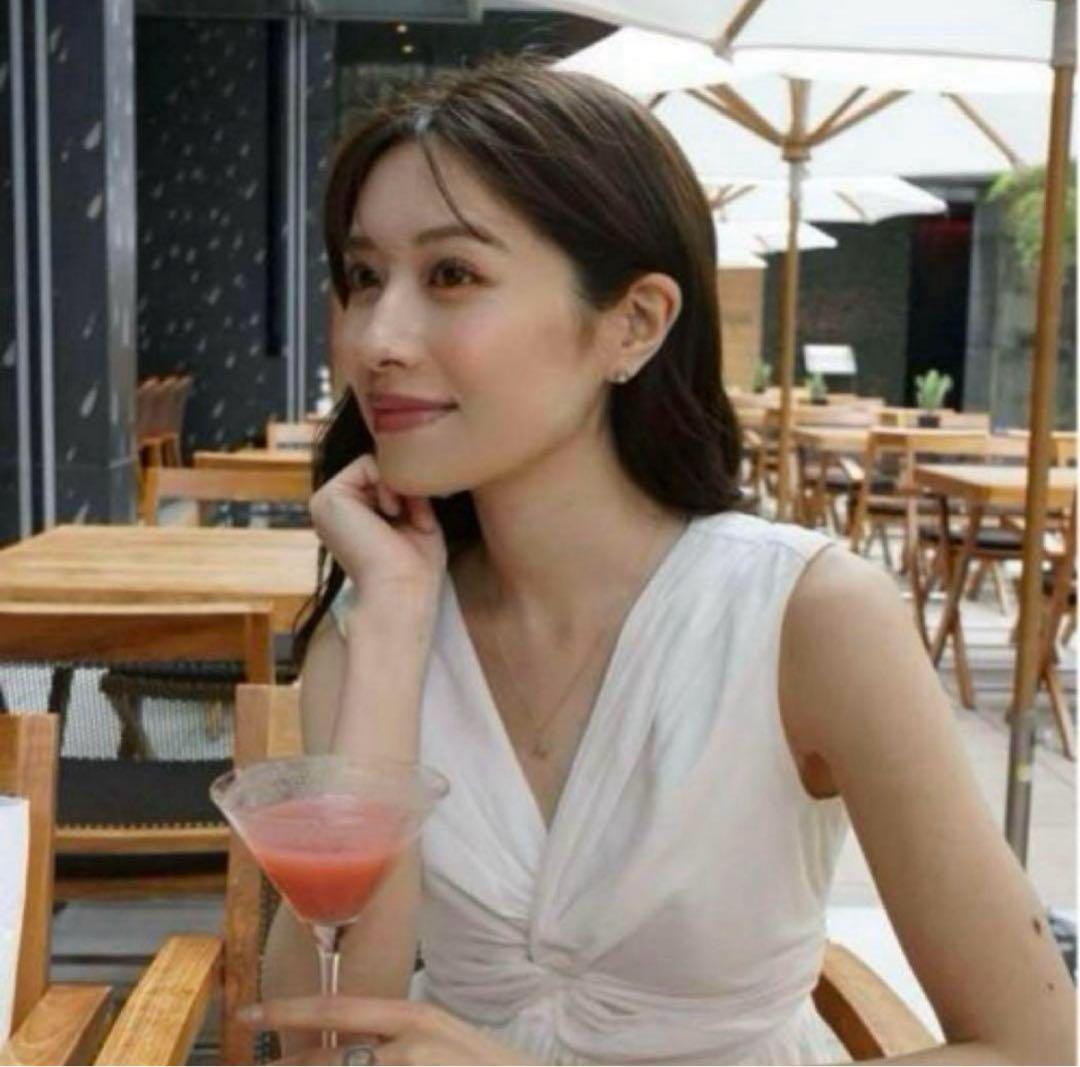 ワンピース laubeblanc Irregular hem twist Dress