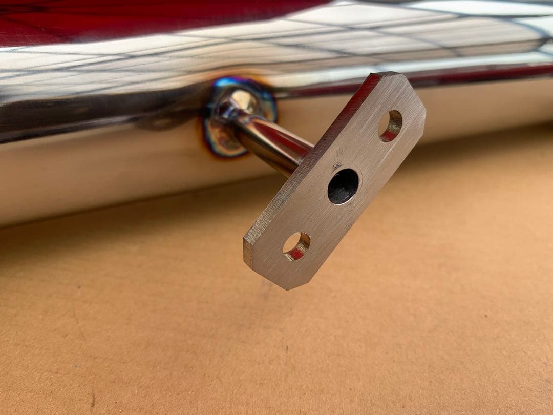 新品未使用RX7 FC3S用 触媒ストレート Φ70 オールステンレス