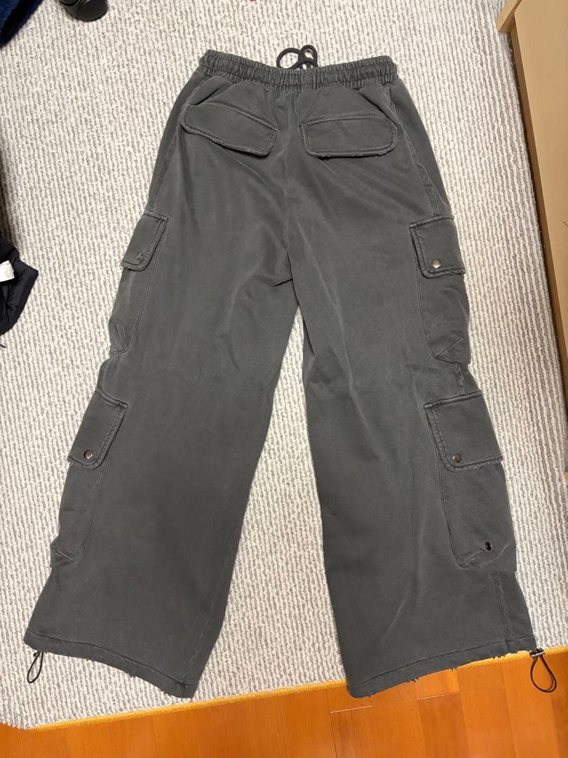 Chikashitsu + グレー カーゴパンツ サイズ1
