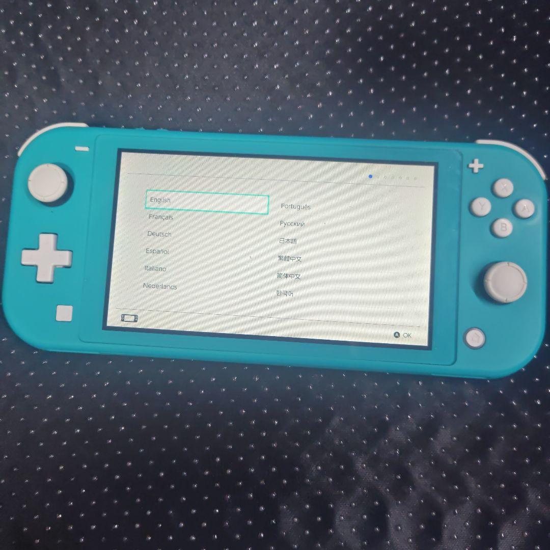 ターコイズ ニンテンドースイッチライト 任天堂　ジャンク