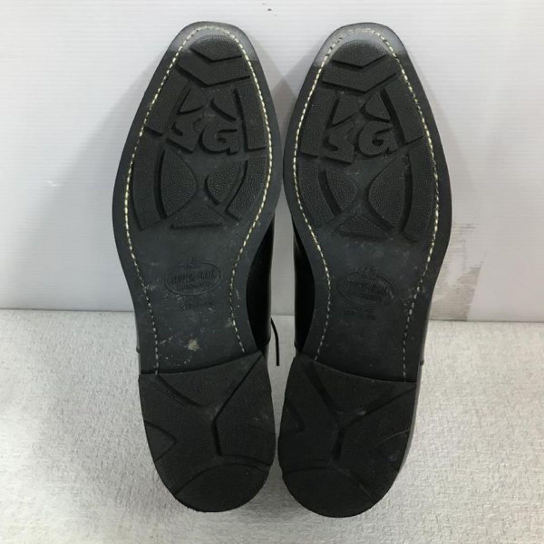 SCOTCH GRAIN スコッチグレイン ストレートチップ 革靴 ブラック