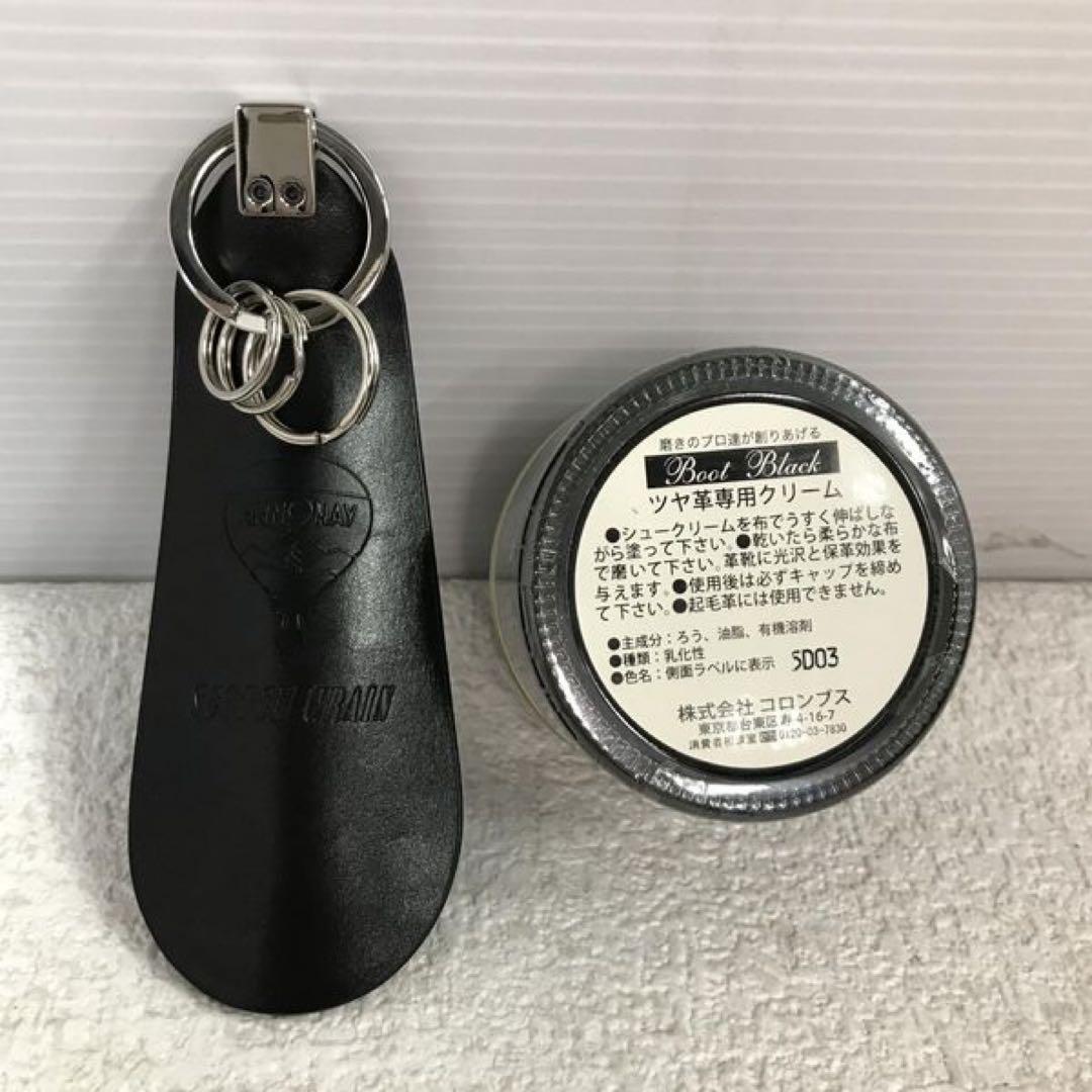 SCOTCH GRAIN スコッチグレイン ストレートチップ 革靴 ブラック