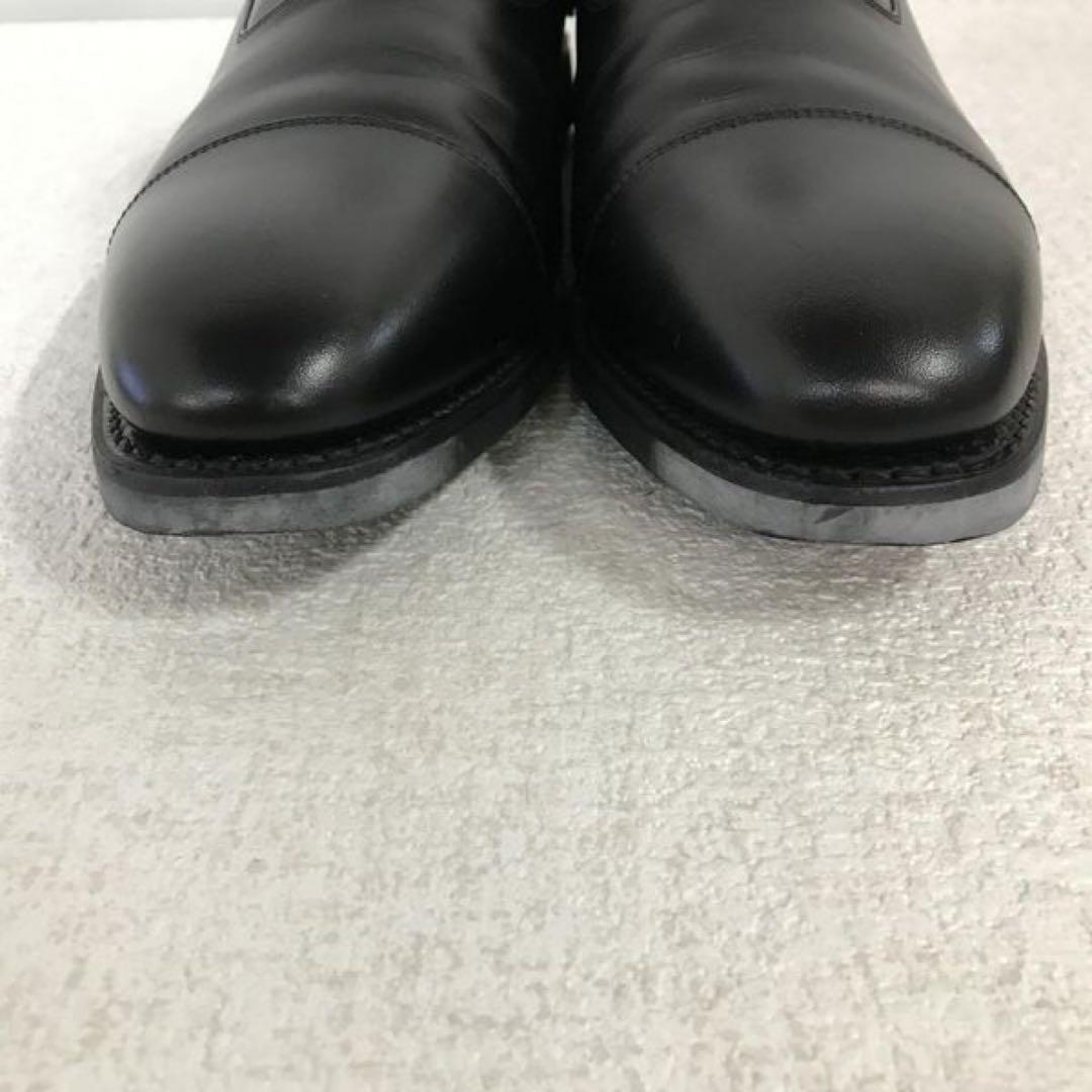 SCOTCH GRAIN スコッチグレイン ストレートチップ 革靴 ブラック