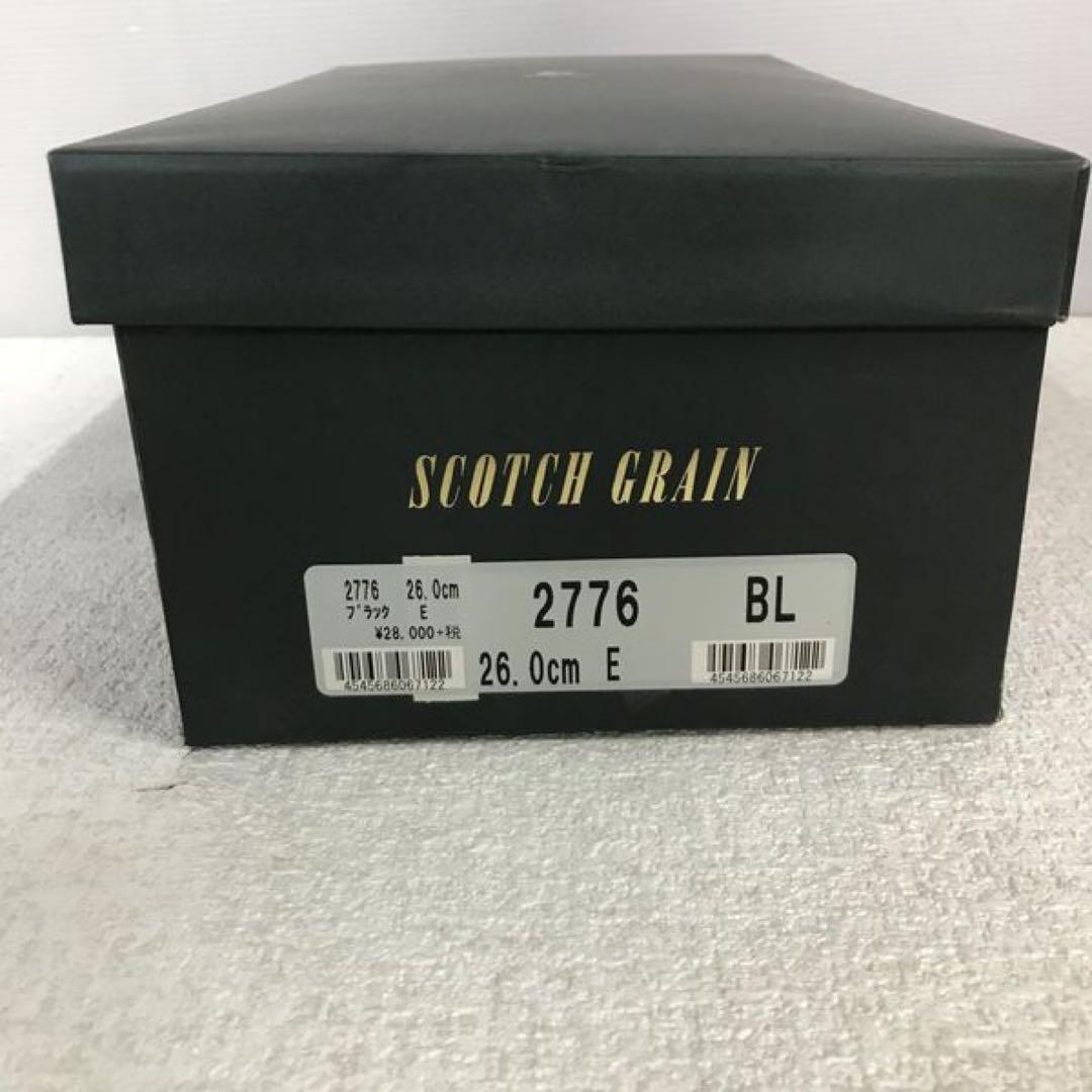 SCOTCH GRAIN スコッチグレイン ストレートチップ 革靴 ブラック