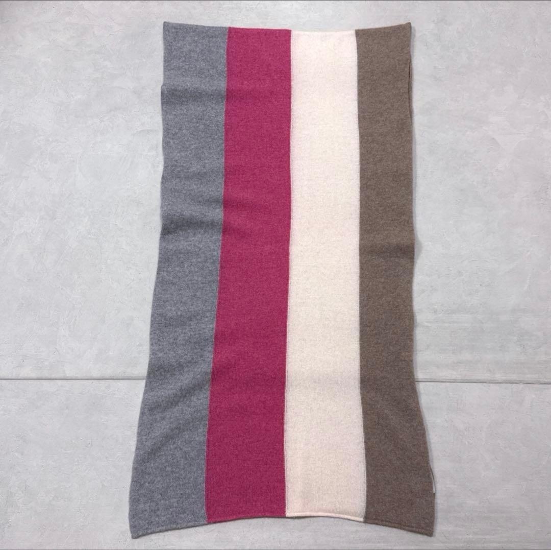 美品 FEDELI CASHMERE SCARF MADE IN ITALY