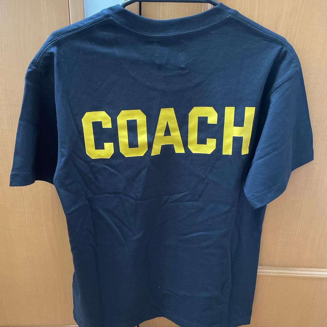 GALLERY DEPT. tシャツ　coachコラボ　ブラック　イエロー　Xs