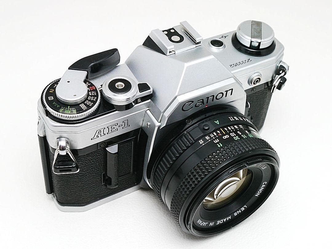 Canon AE-1 50mm F1.8付き 動作チェック済み 付属品付き