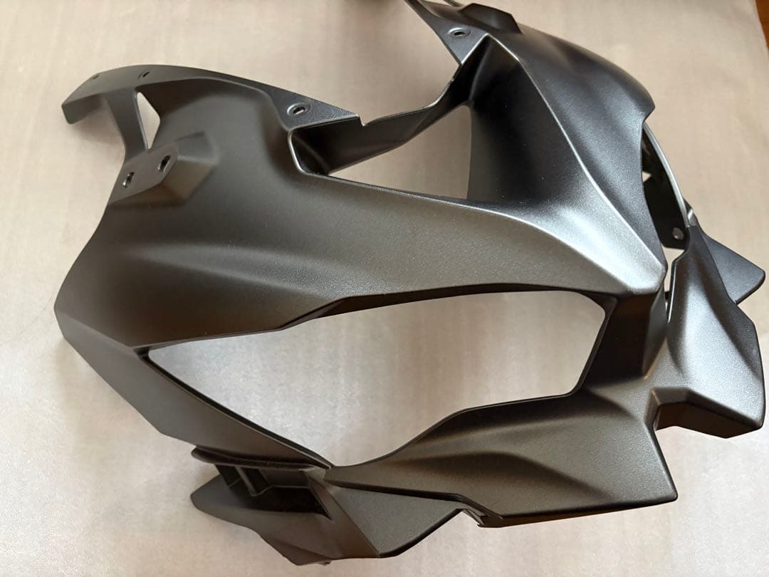 新品 新車外し zx4r 純正アッパーカウル グレー