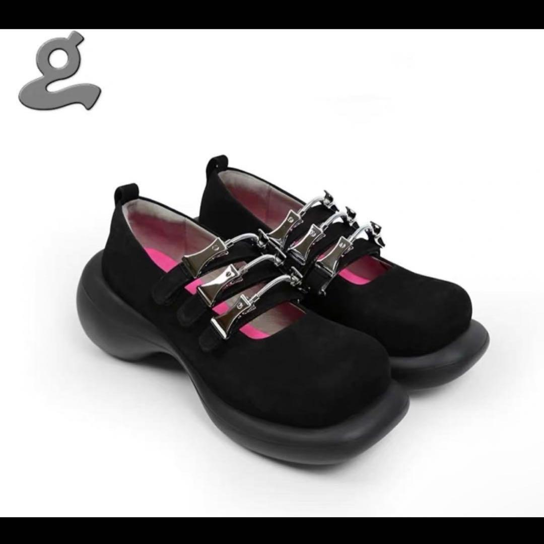 grape⚫︎厚底シューズ