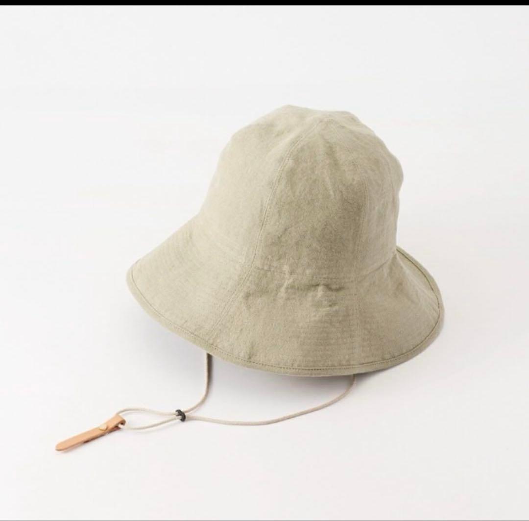 最終値下げナインテイラーNine Tailor ベルギーリネンハット ナチュラル