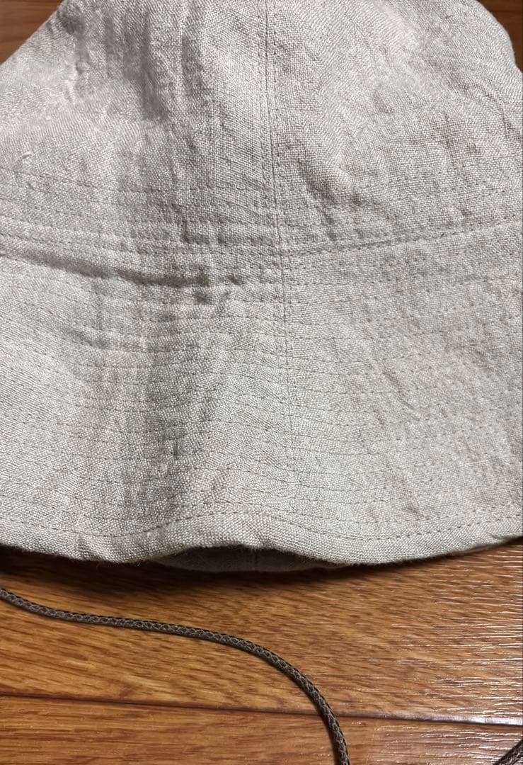 最終値下げナインテイラーNine Tailor ベルギーリネンハット ナチュラル