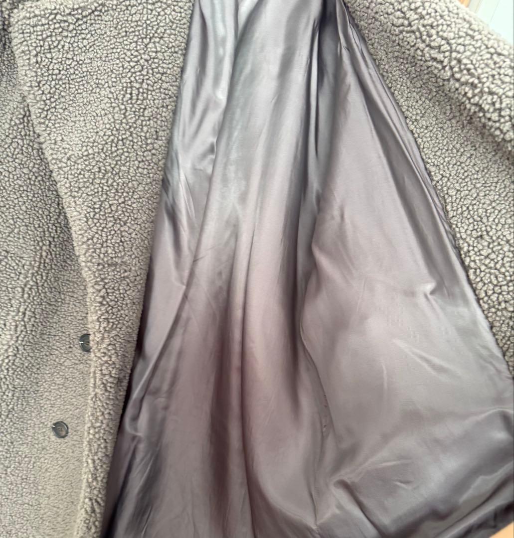 美品　ZARA ザラ　ボア　テディ　コート