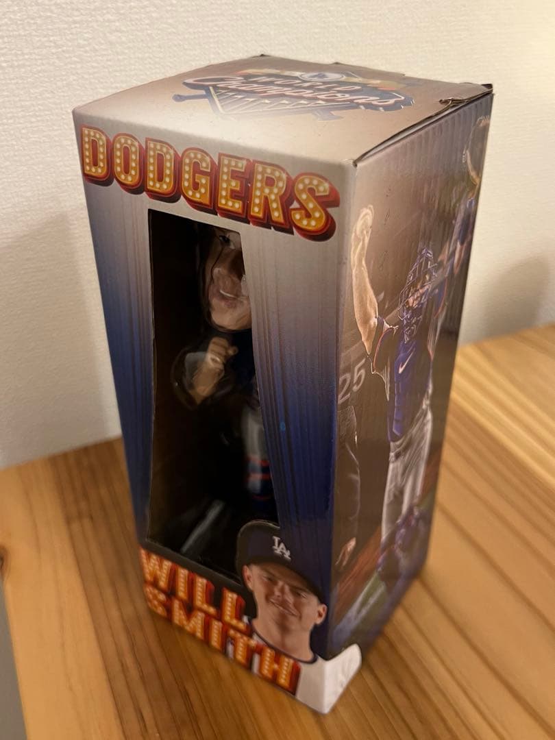 【限定品・未開封】ロサンゼルス・ドジャース　ウィル・スミス　ボブルヘッド