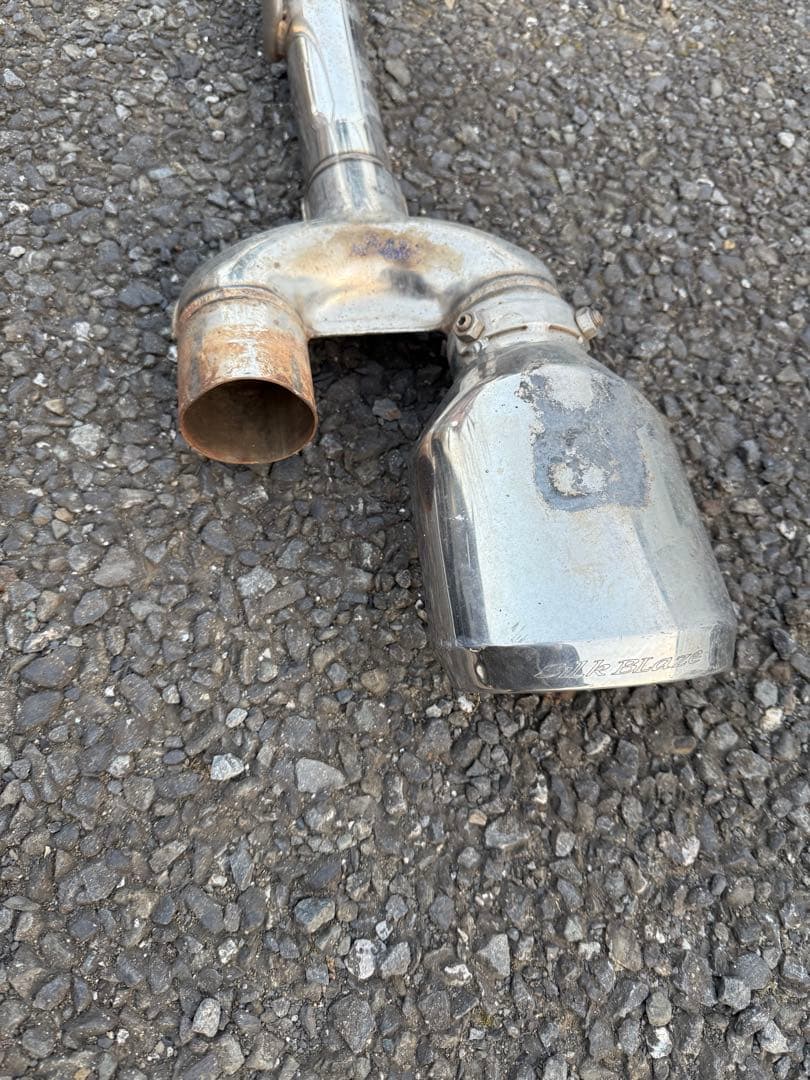 手渡し　ヴェルファイア アルファード　20 マフラー　4本出し　シルクブレイズ