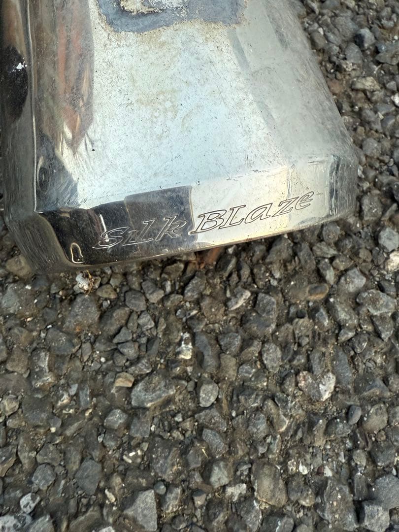 手渡し　ヴェルファイア アルファード　20 マフラー　4本出し　シルクブレイズ