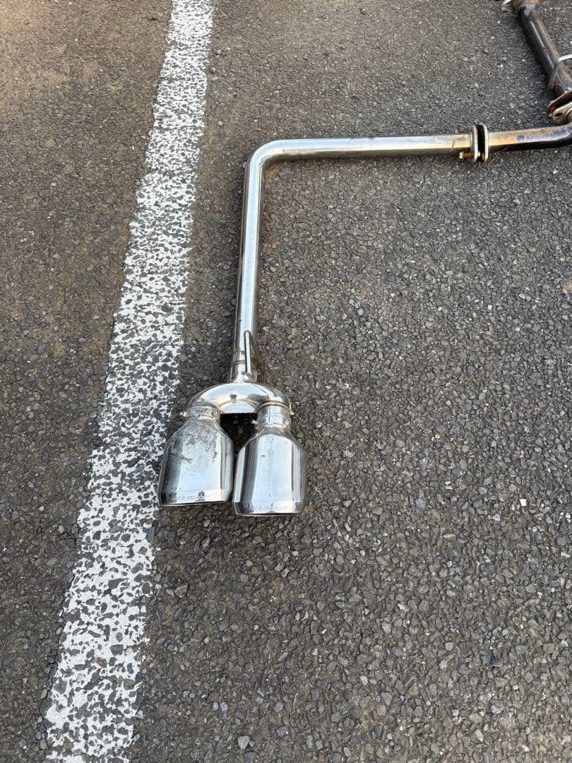 手渡し　ヴェルファイア アルファード　20 マフラー　4本出し　シルクブレイズ