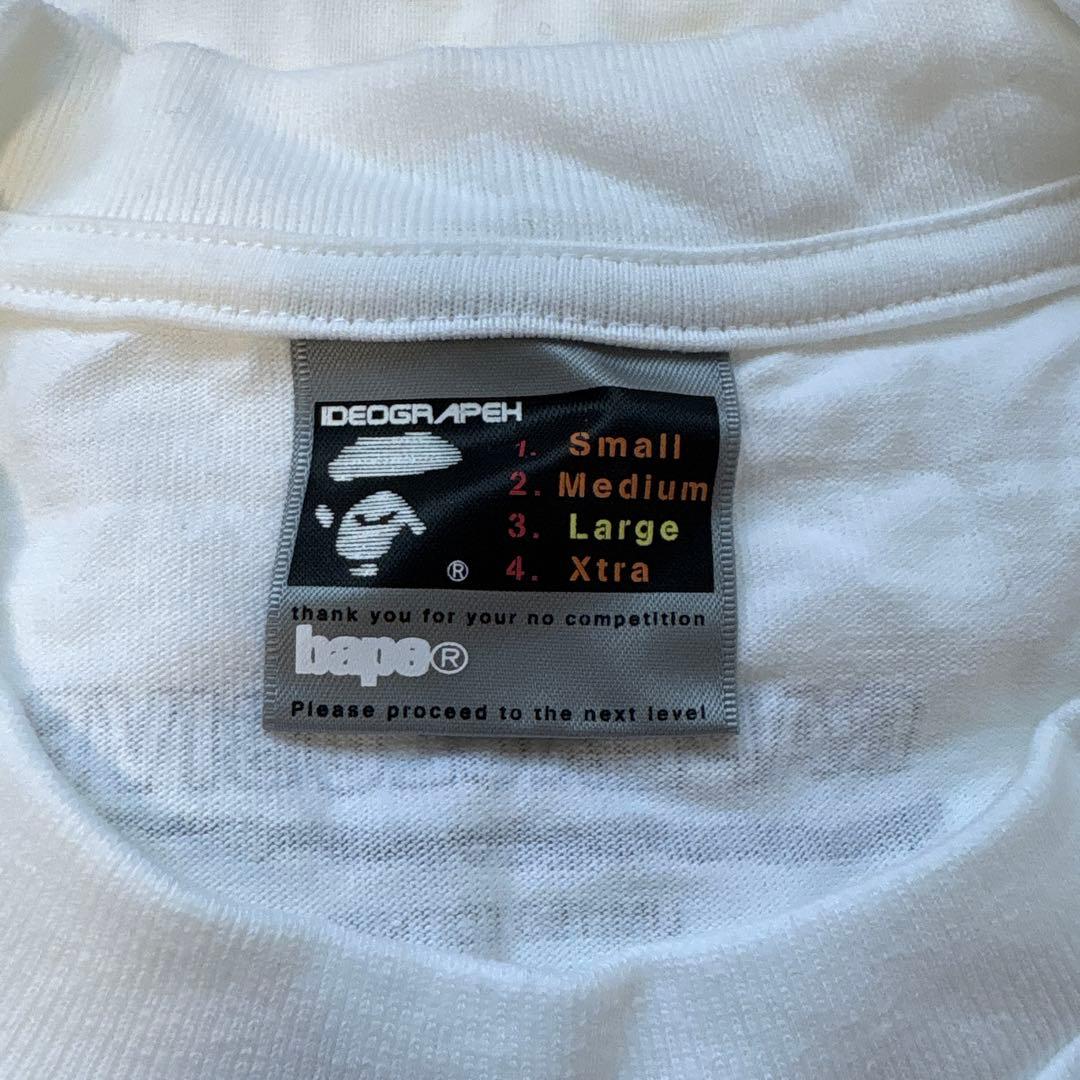 d*7様 新品未使用 BAPE 青山限定 缶 Tシャツ 日本製 APE エイプ