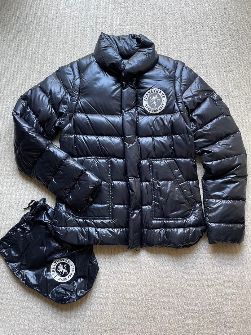 PEARYGATES パーリーゲイツレディース ダウンジャケット収納袋付美品♡