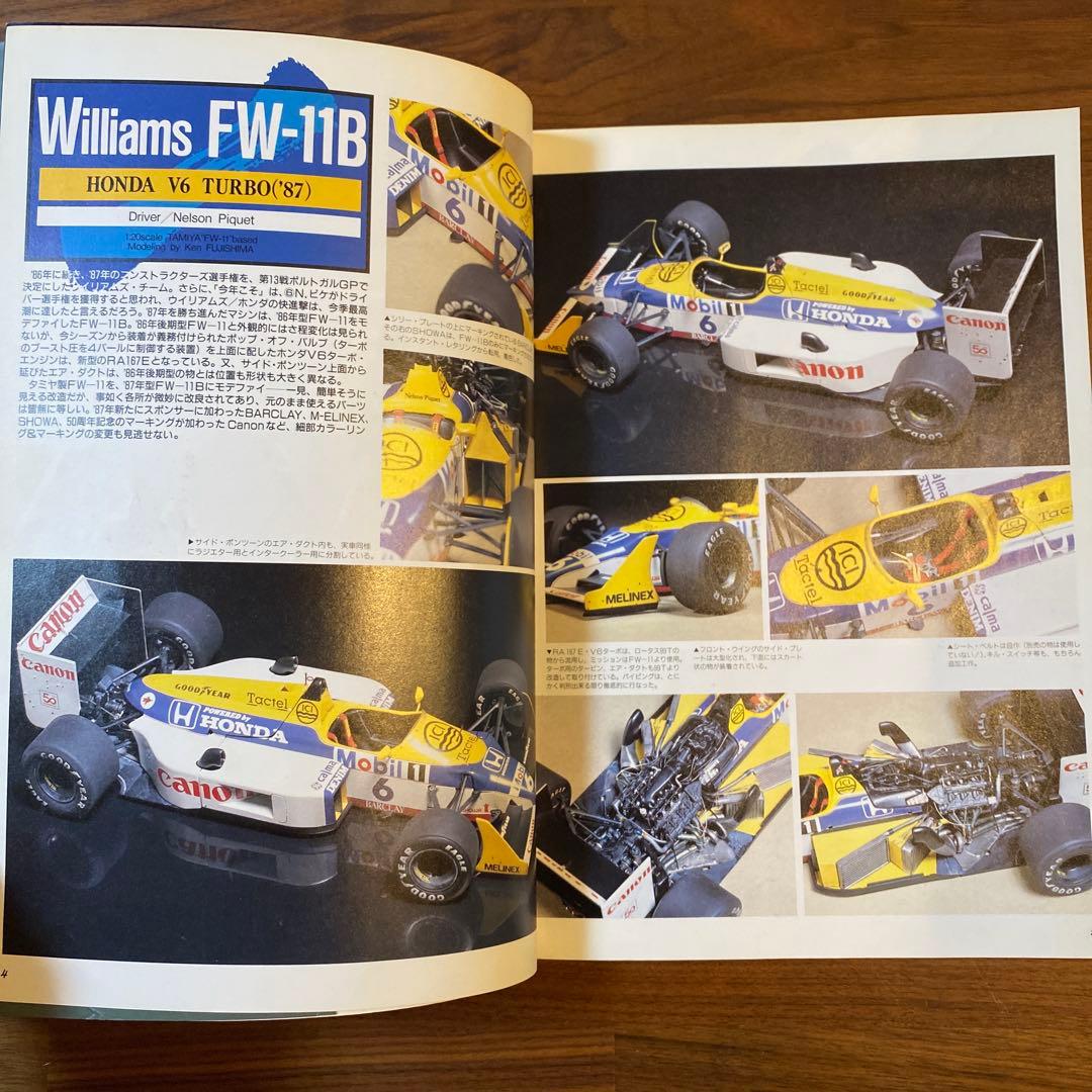 【Hotshot】 マンセル ロータス79 モデルグラフィックス 別冊