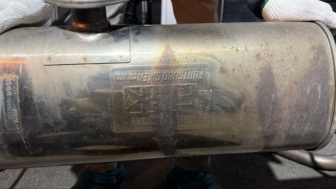 cocomRAV4 ガソリン車　フジツボ　マフラー　車検対応