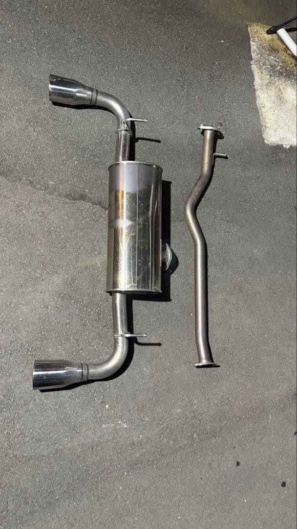 cocomRAV4 ガソリン車　フジツボ　マフラー　車検対応