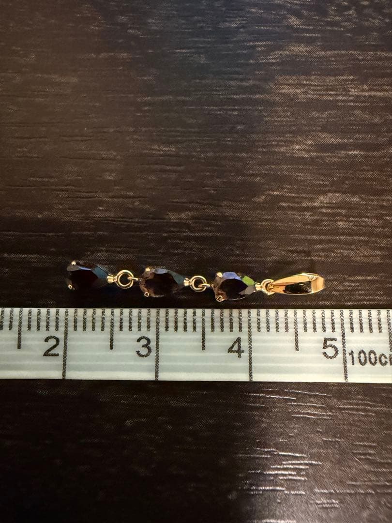 K18 yg スモーキークォーツ　ペンダントトップ