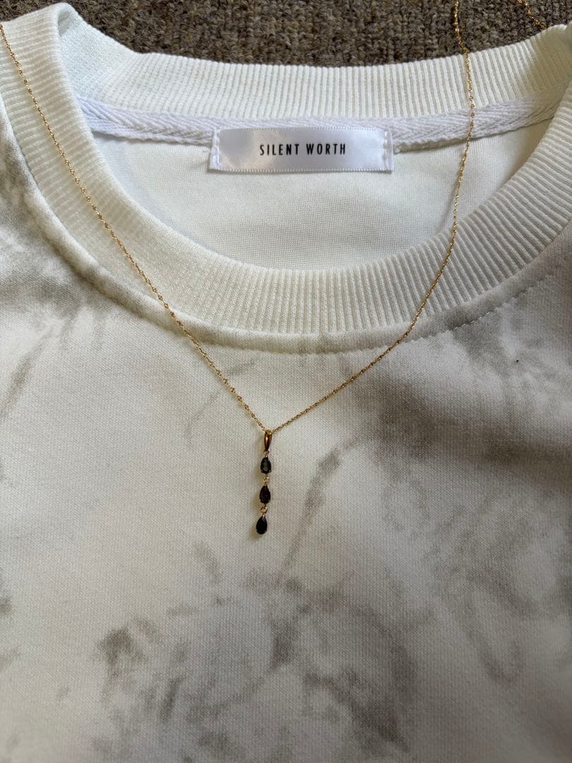 K18 yg スモーキークォーツ　ペンダントトップ