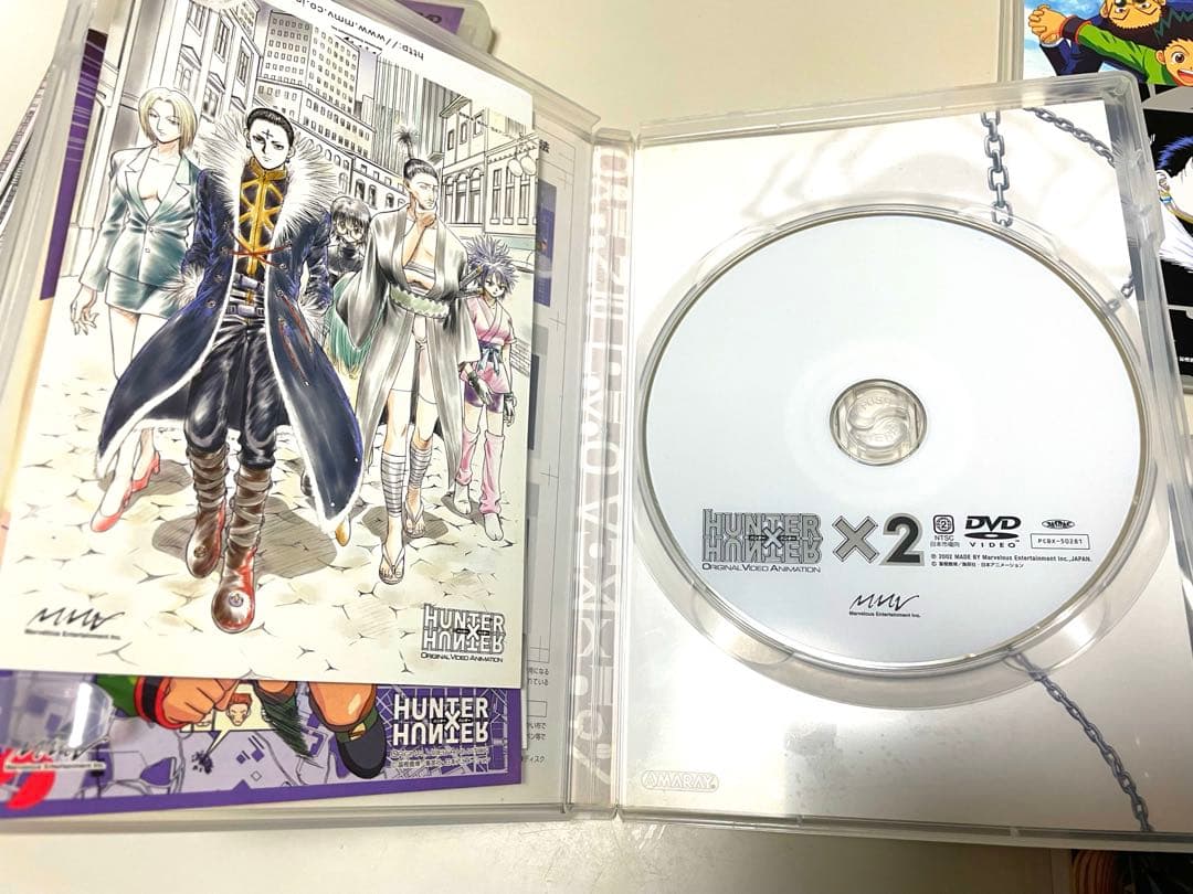 HUNTER×HUNTER ヨークシン編 OVA 全4巻 DVD