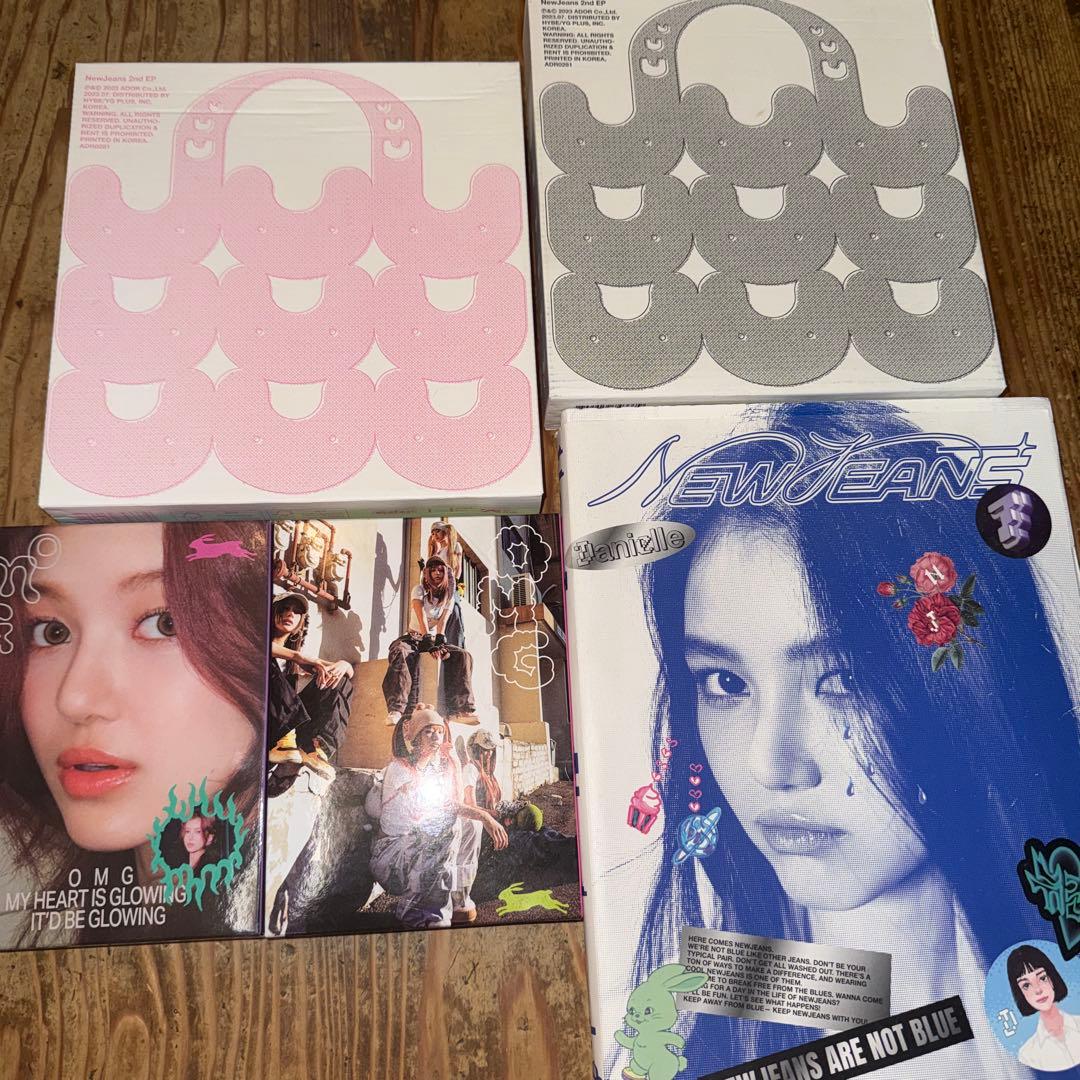 NewJeansアルバム5点セット
