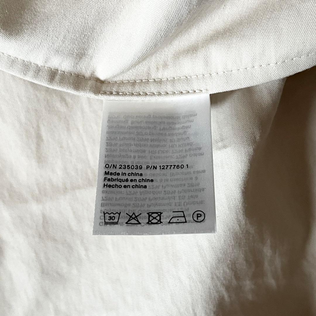 COS コス オーバーサイズ クロップド トレンチコートケープ