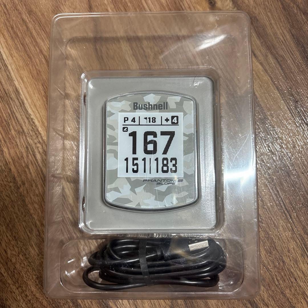 Bushnell GPSゴルフナビ ファントム2 スロープ グレーカモ
