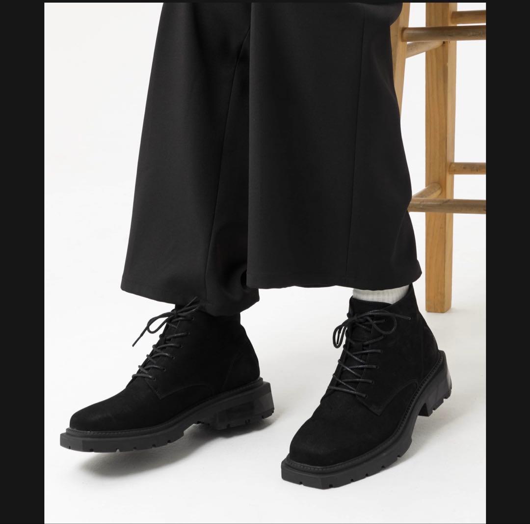 MBアイテム　ダブルソールレースアップブーツ