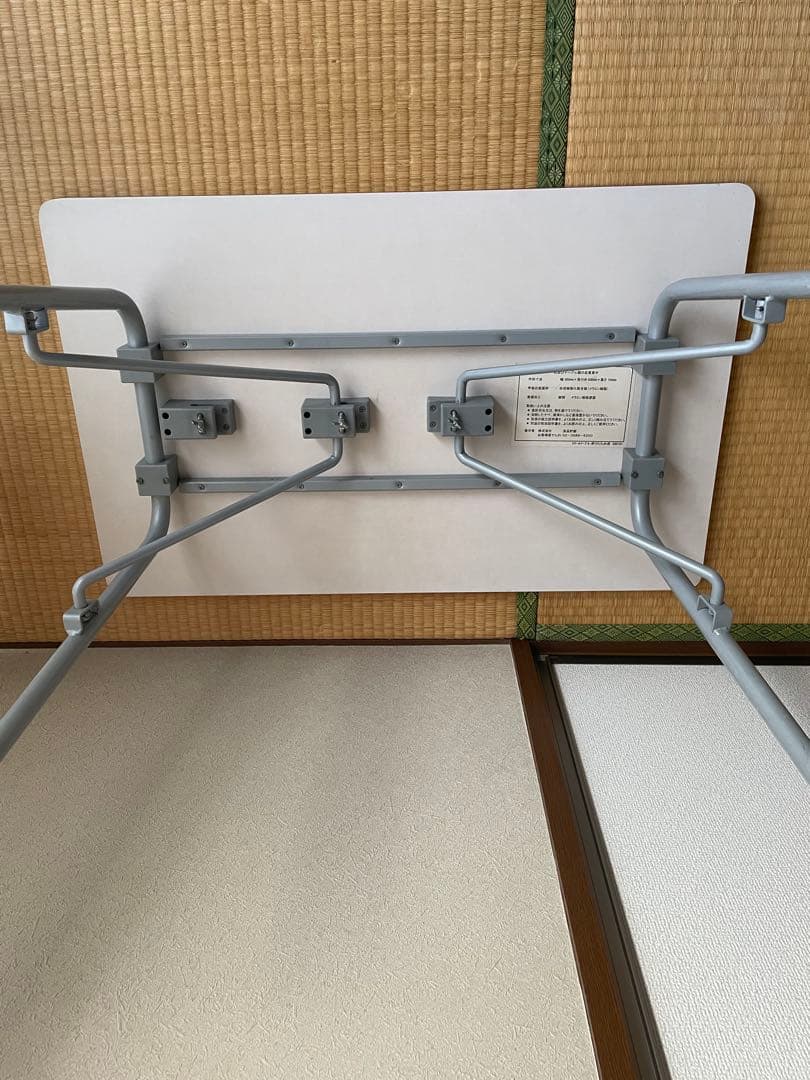 【廃盤レア】無印良品　机　メラミン天板　折りたたみ式