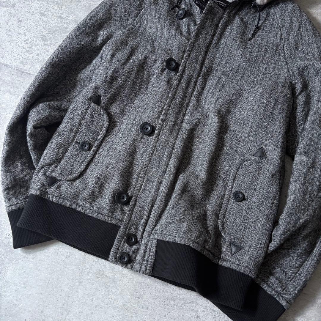 ジャケット・アウター 00s BURBERRY BLACK LABEL N2-B far jacket