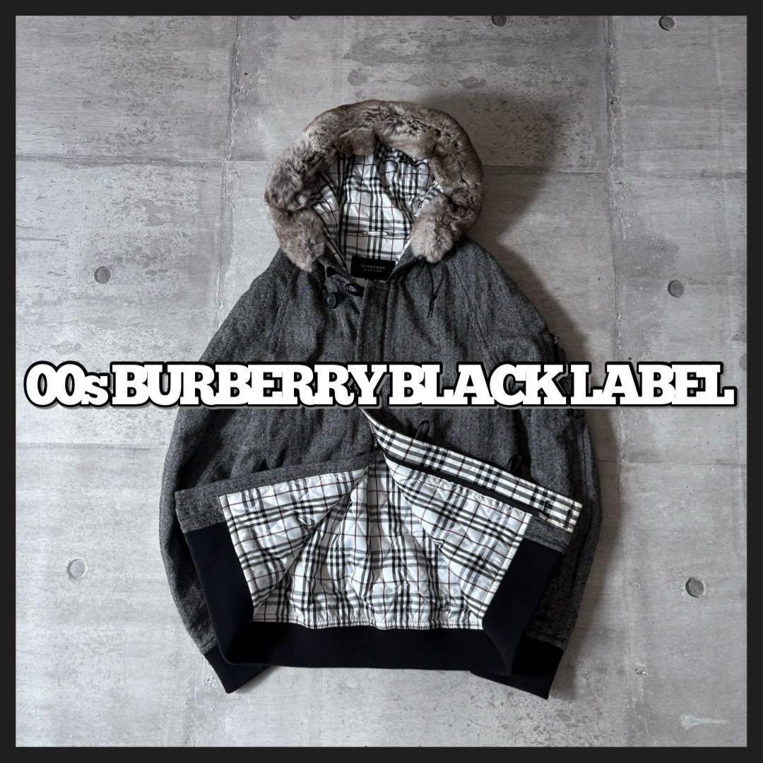 ジャケット・アウター 00s BURBERRY BLACK LABEL N2-B far jacket
