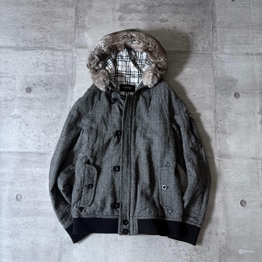 ジャケット・アウター 00s BURBERRY BLACK LABEL N2-B far jacket