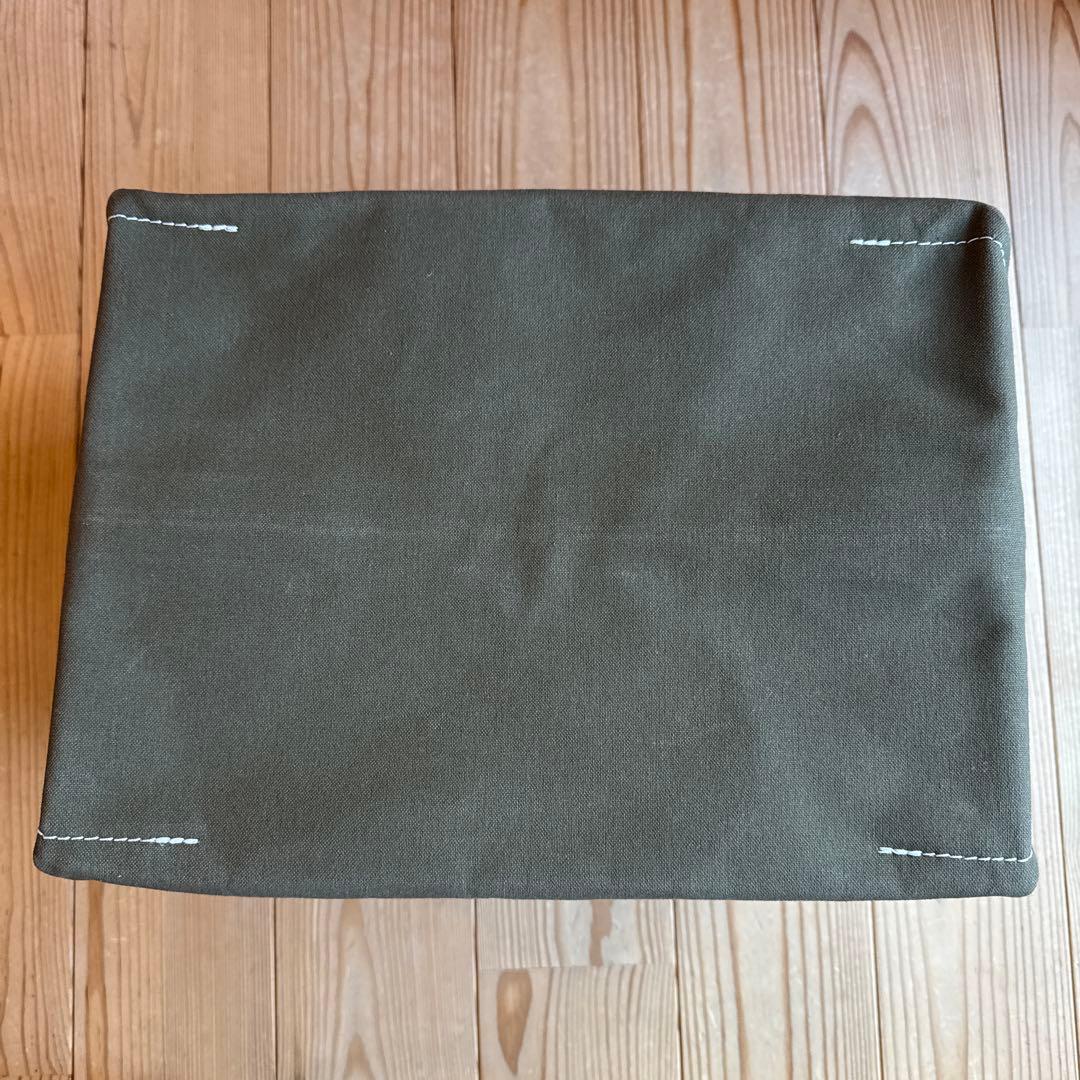 【レア＆極美品】TEMBEA BOOK TOTE オリーブ×ディープグリーン♡