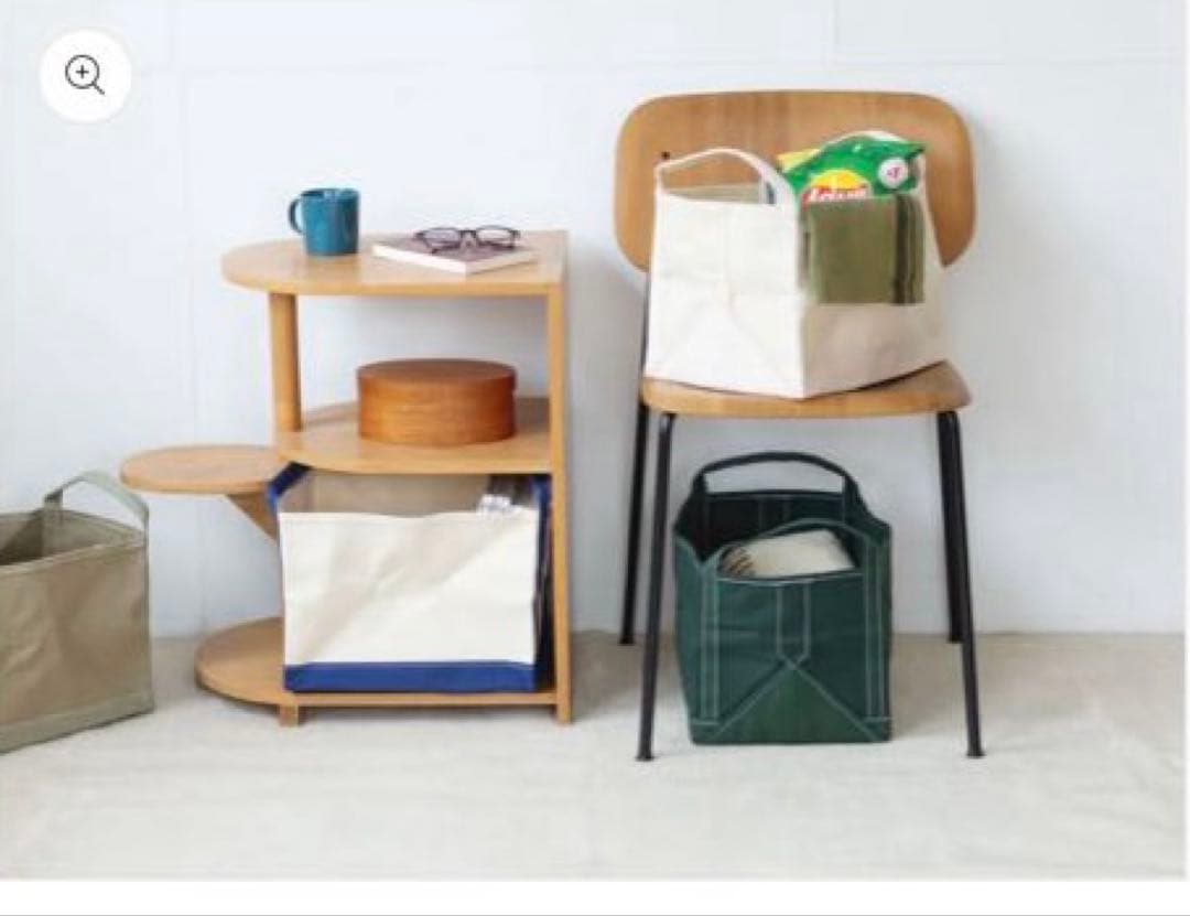 【レア＆極美品】TEMBEA BOOK TOTE オリーブ×ディープグリーン♡