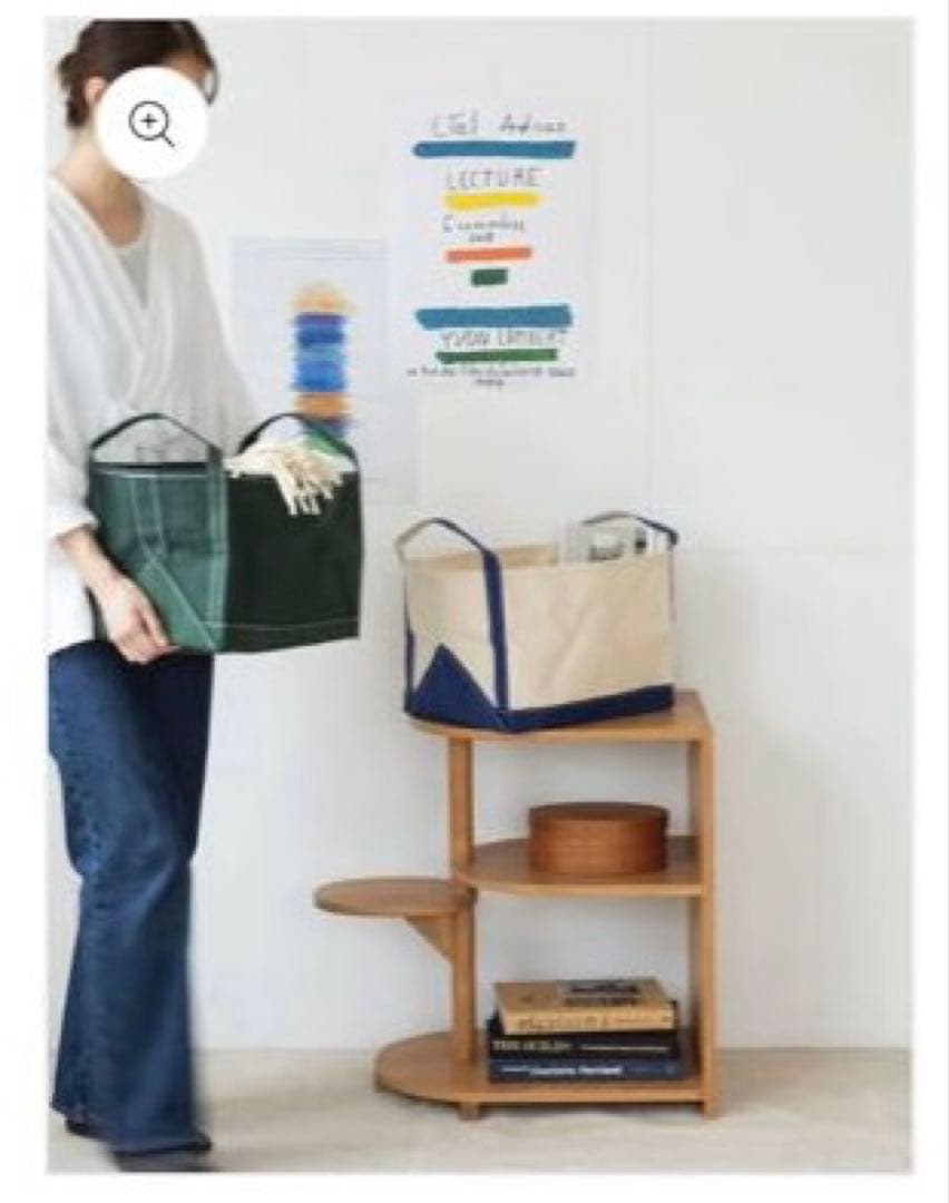 【レア＆極美品】TEMBEA BOOK TOTE オリーブ×ディープグリーン♡