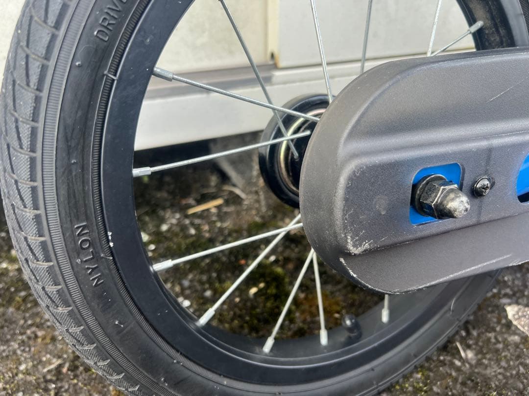 STRIDER 14x キッズバイク 青 14インチ サドル調整簡単