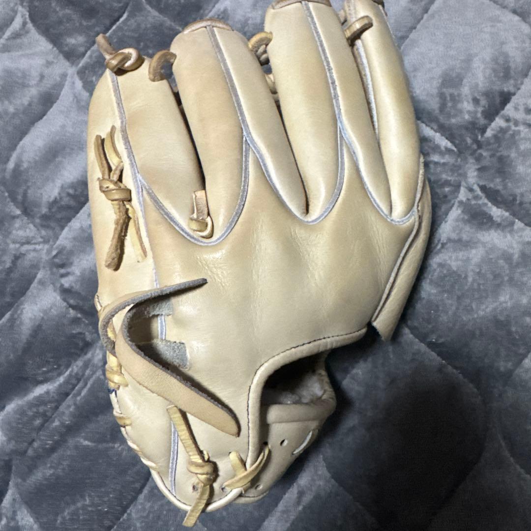 （値下げ交渉可）Mizuno Pro 硬式・軟式兼用グローブ キャメル