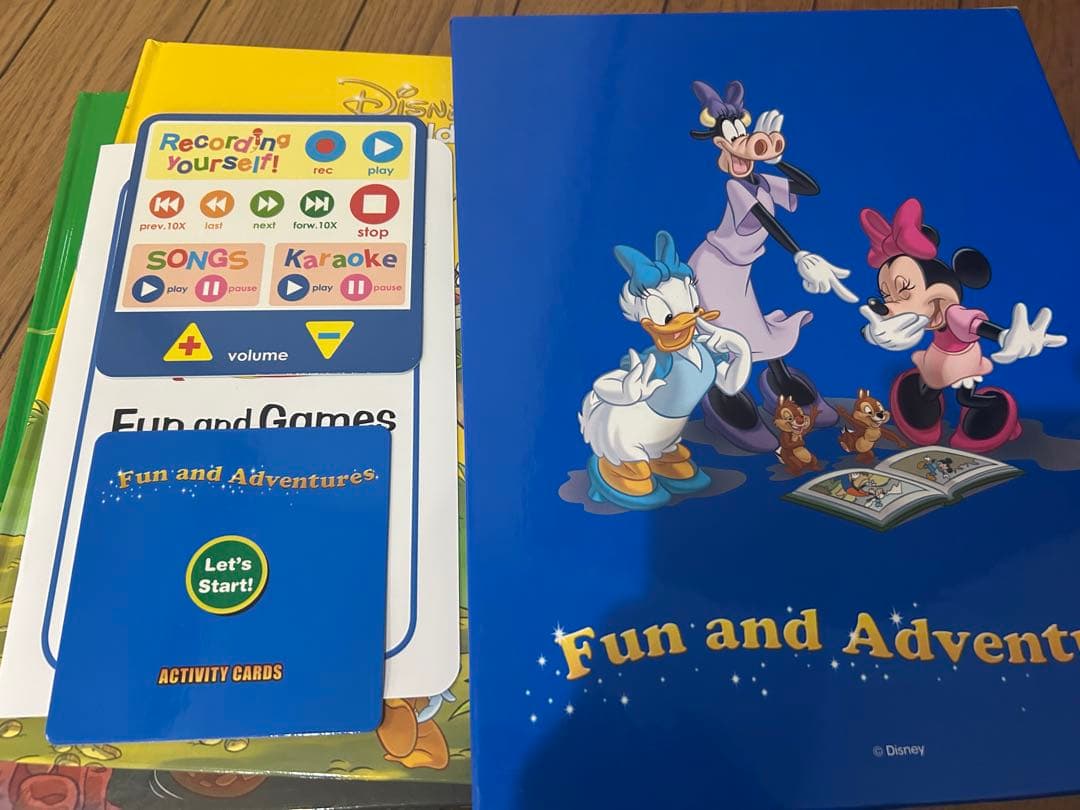 マジックペンセット　アドベンチャーセット　2018年　ディズニー英語システム