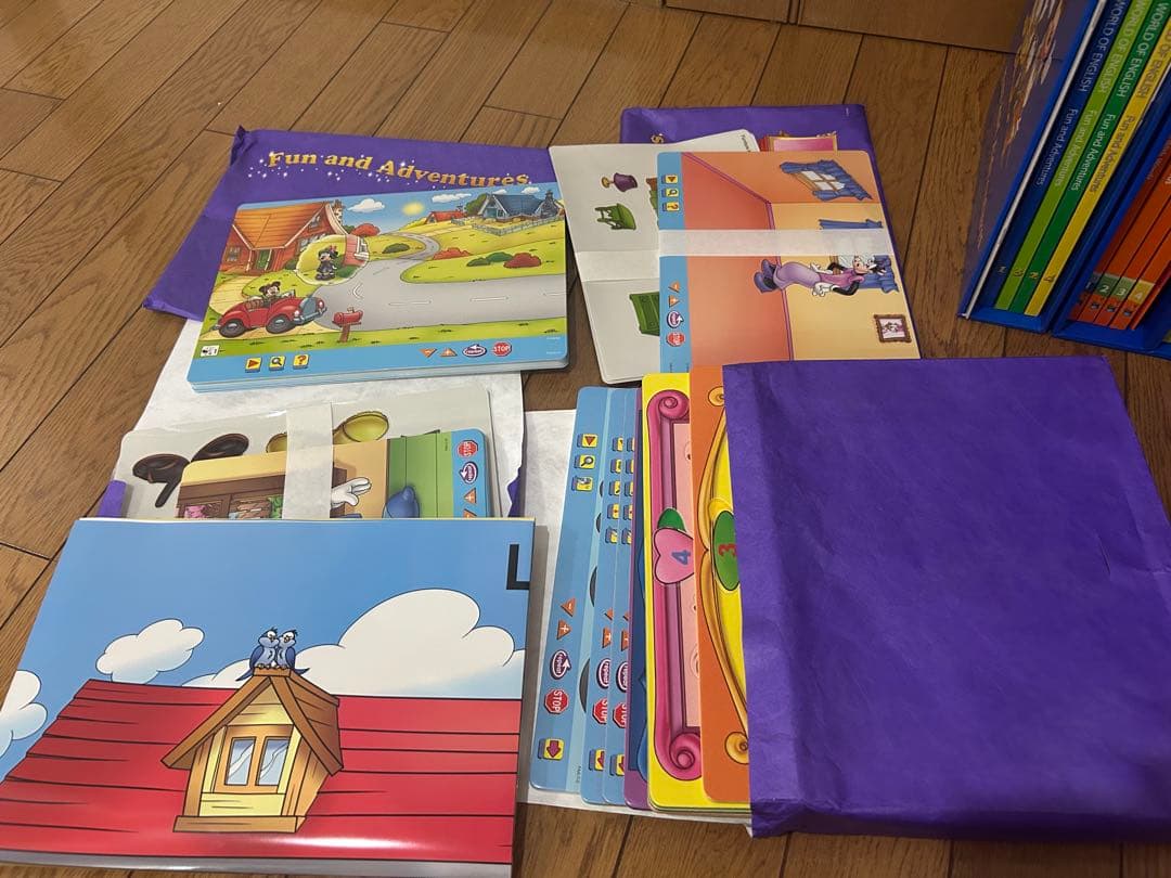 マジックペンセット　アドベンチャーセット　2018年　ディズニー英語システム