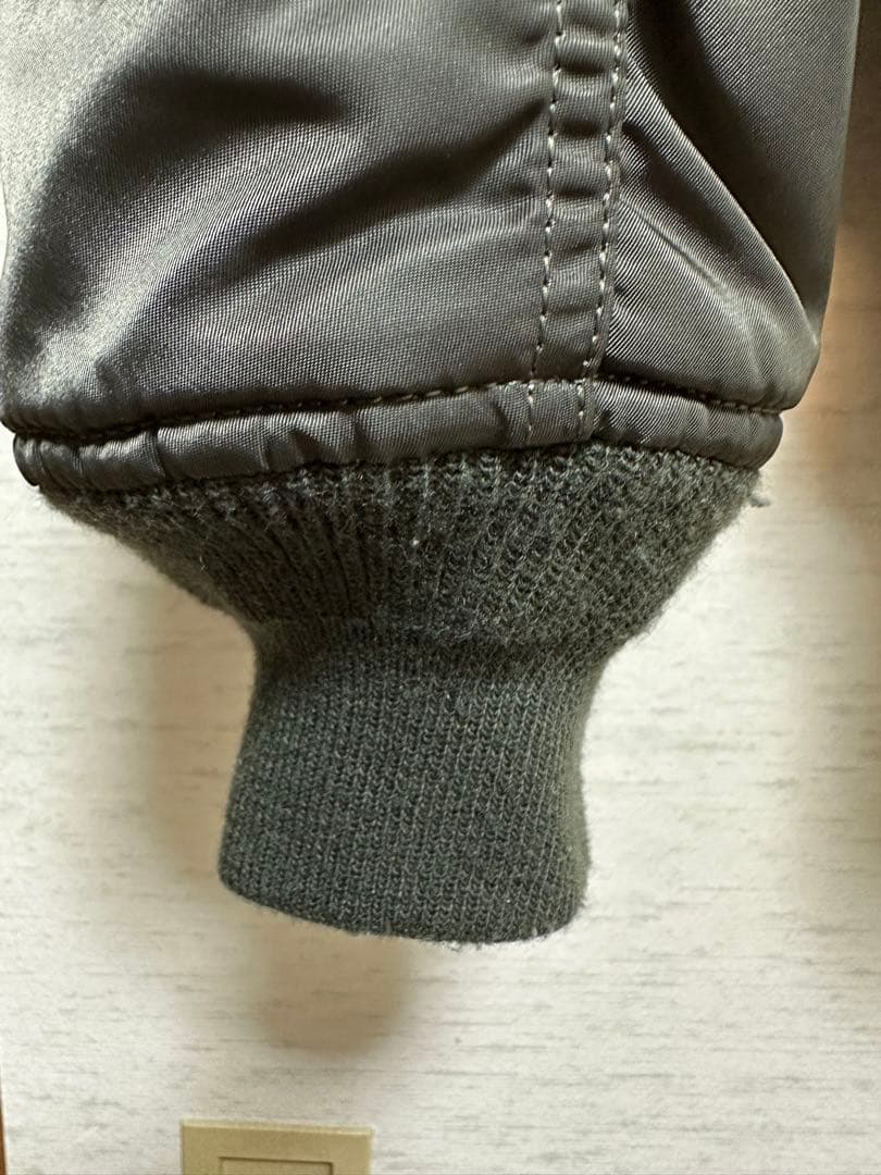 ALPHA グレー MA-1 フライトジャケット