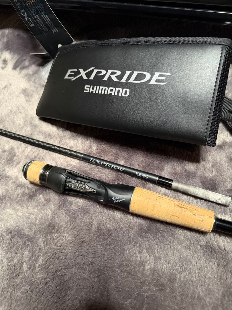 シマノ 22エクスプライド 163L-BFS ベイトフィネス 美品 付属品完備