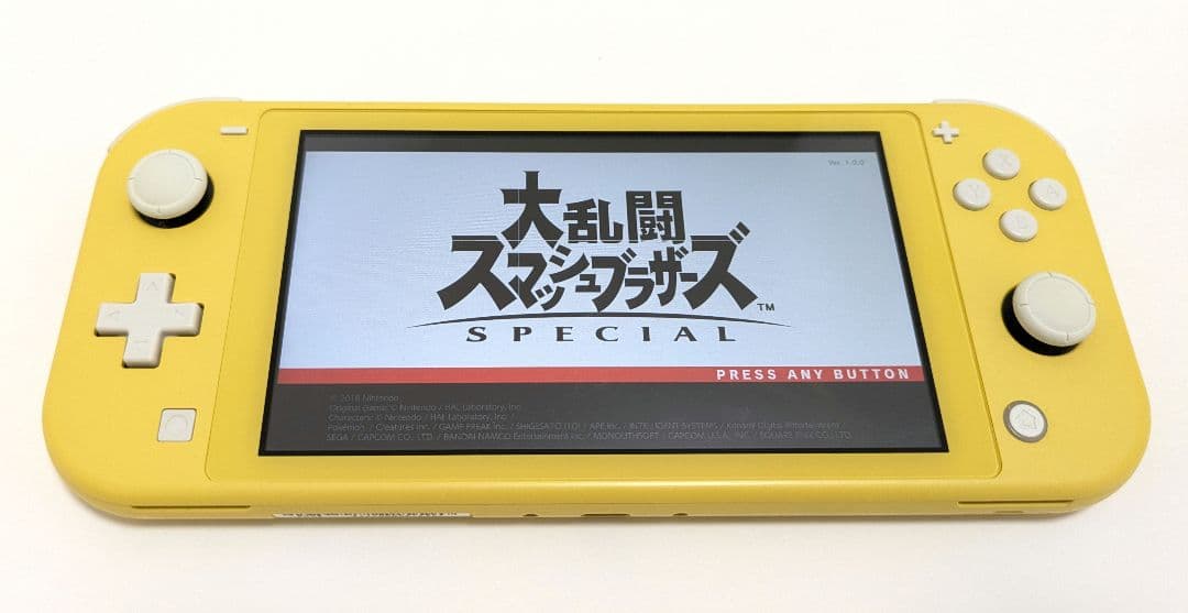 【ジャンク品】 Nintendo Switch Lite イエロー 本体のみ
